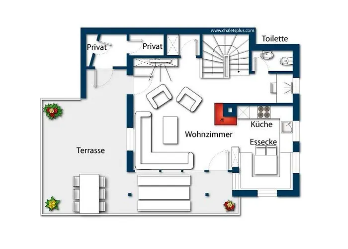Schoeneben Steinlinge Tatil Evi Wald im Pinzgau